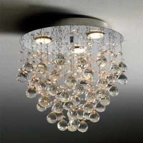 Plafonscristal Luzes Do Vale Plafonscristal Luzes Do Vale, Surpars House Mini Style 1 Light Flush Mount Crystal Chandelier